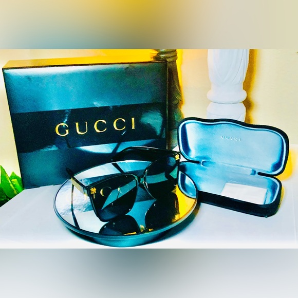 RARE AUTH GUCCI Sunglasses NY YANKEES collab Unisex - Picture 8 of 13